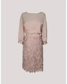 Conjunto de Blusa Lisa y Falda Matilde Cano | Jayme Shop