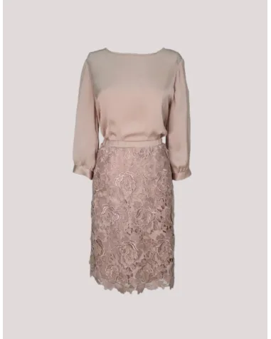 Conjunto de Blusa Lisa y Falda Matilde Cano | Jayme Shop