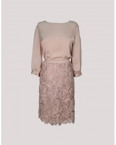 Conjunto de Blusa Lisa y Falda Matilde Cano | Jayme Shop