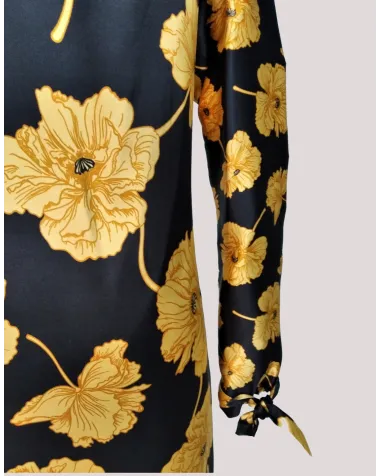 Vestido Corto Seda Cherubina | Jayme Shop