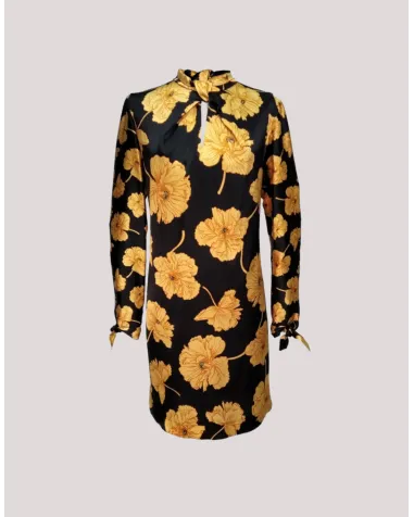 Vestido Corto Seda Cherubina | Jayme Shop