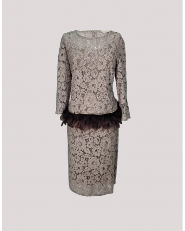 Conjunto de Blusa y Falda de Encaje Oky | Jayme Shop