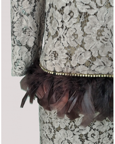 Conjunto de Blusa y Falda de Encaje Oky | Jayme Shop