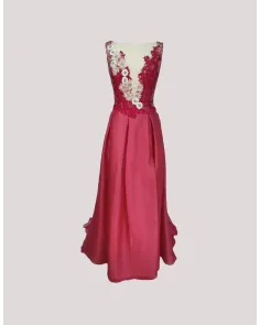 Vestido Largo de Seda Valerio Luna | Jayme Shop