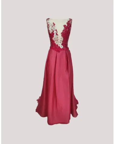 Vestido Largo de Seda Valerio Luna | Jayme Shop