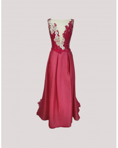 Vestido Largo de Seda Valerio Luna | Jayme Shop