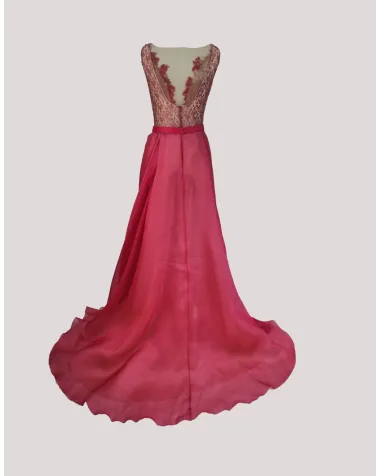 Vestido Largo de Seda Valerio Luna | Jayme Shop