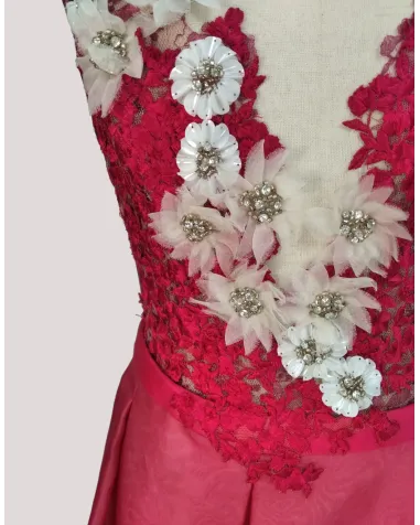 Vestido Largo de Seda Valerio Luna | Jayme Shop