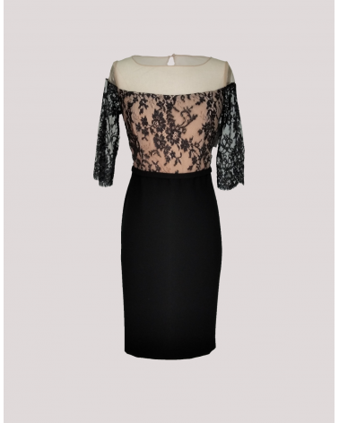 Vestido Tul con Encaje Jaime | Jayme Shop