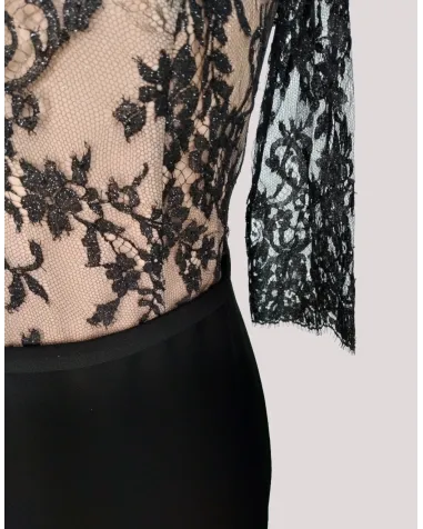 Vestido Tul con Encaje Jaime | Jayme Shop