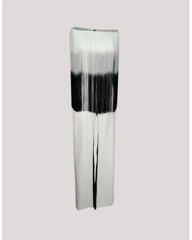 Mono Largo Bicolor con Flecos Susana Lirola | Jayme Shop