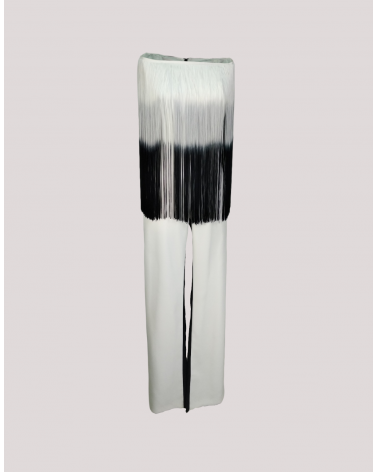 Mono Largo Bicolor con Flecos Susana Lirola | Jayme Shop