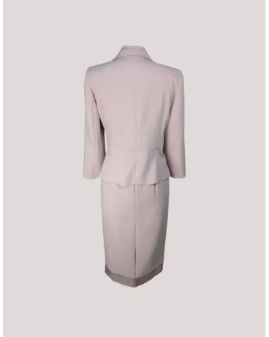 Conjunto de Chaqueta y Vestido Rosa Carla Ruiz | Jayme Shop