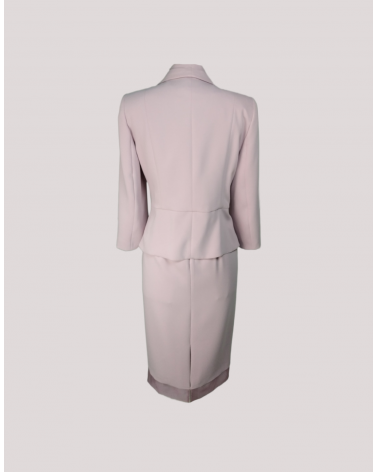 Conjunto de Chaqueta y Vestido Rosa Carla Ruiz | Jayme Shop