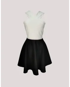 Vestido Corto con Vuelo Panambi | Jayme Shop