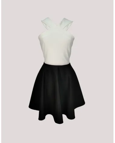 Vestido Corto con Vuelo Panambi | Jayme Shop