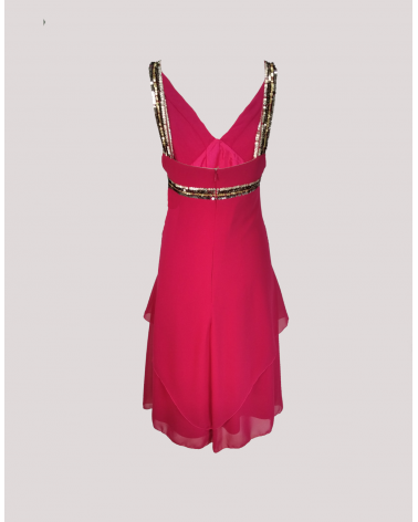 Vestido de Gasa y Lentejuela Passione | Jayme Shop