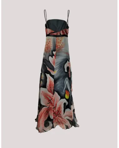 Vestido Largo Estampado Matilde Cano | Jayme Shop