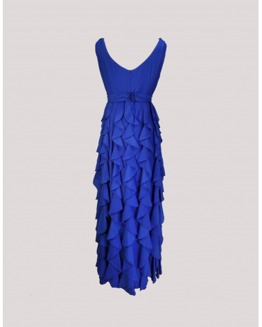 Vestido Largo con Volantes Oky | Jayme Shop