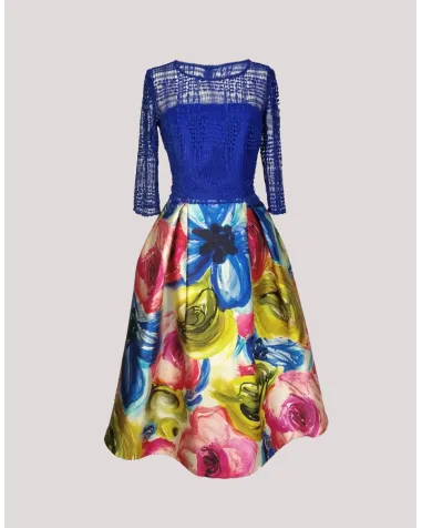 Vestido de Vuelo Midi Carla Ruiz | Jayme Shop