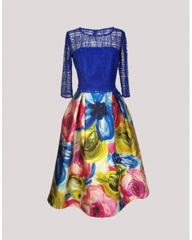 Vestido de Vuelo Midi Carla Ruiz | Jayme Shop