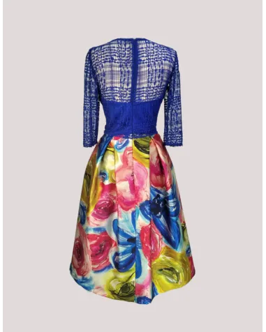 Vestido de Vuelo Midi Carla Ruiz | Jayme Shop