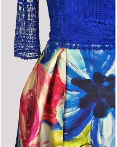 Vestido de Vuelo Midi Carla Ruiz | Jayme Shop