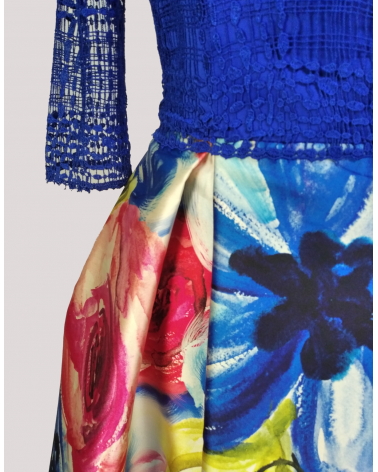 Vestido de Vuelo Midi Carla Ruiz | Jayme Shop