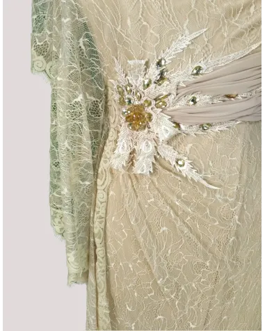 Vestido Largo de Encaje ZM Woman | Jayme Shop