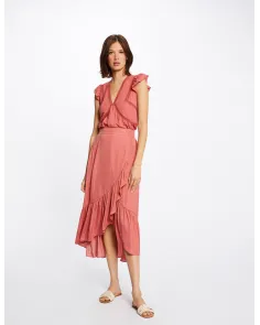 Falda Midi Acampanada Morgan | Jayme Shop