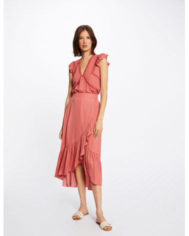 Falda Midi Acampanada Morgan | Jayme Shop