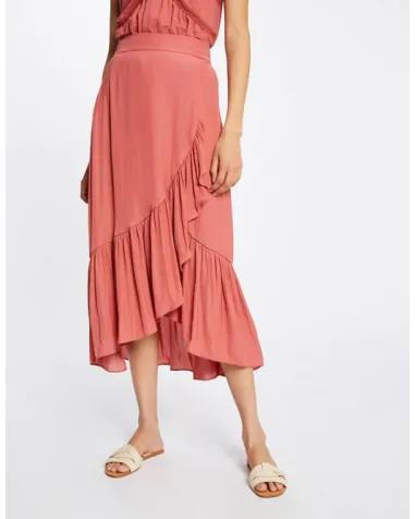 Falda Midi Acampanada Morgan | Jayme Shop