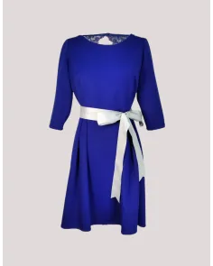 Vestido con Espalda de Encaje Máss Matilde Cano | Jayme Shop