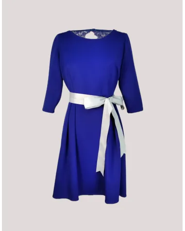 Vestido con Espalda de Encaje Máss Matilde Cano | Jayme Shop