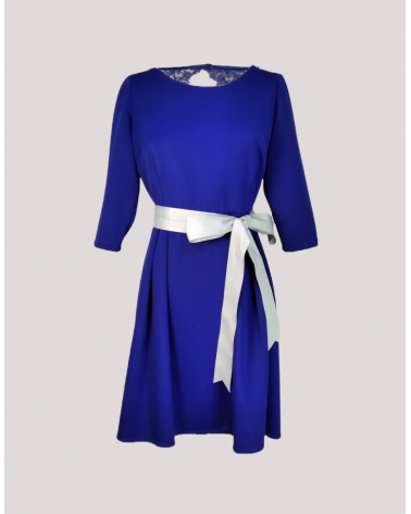 Vestido con Espalda de Encaje Máss Matilde Cano | Jayme Shop