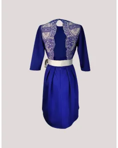 Vestido con Espalda de Encaje Máss Matilde Cano | Jayme Shop 2