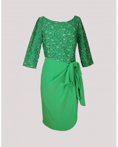 Vestido Corto Doble Tejido  Bambola | Jayme Shop