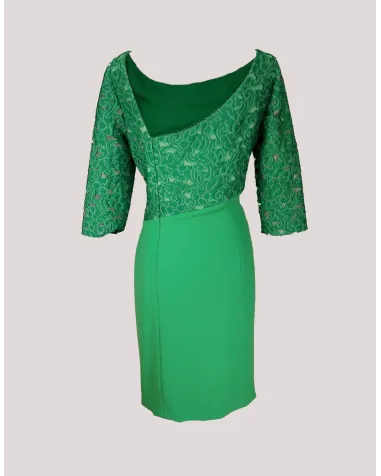 Vestido Corto Doble Tejido  Bambola | Jayme Shop