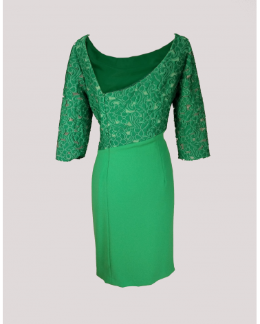 Vestido Corto Doble Tejido  Bambola | Jayme Shop