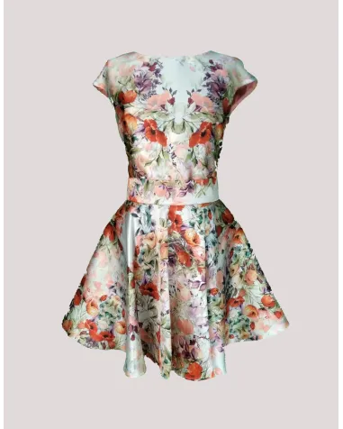 Conjunto Top y Falda Estampado Panambi | Jayme Shop