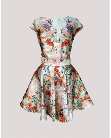 Conjunto Top y Falda Estampado Panambi | Jayme Shop