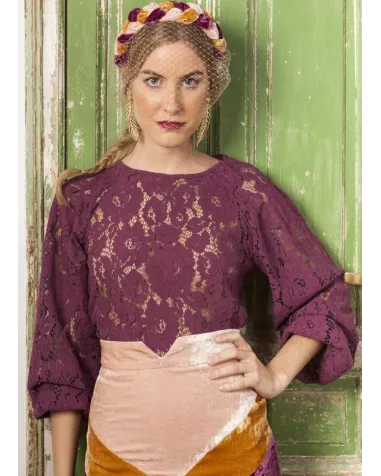 Camisa Encaje Panambi | Jayme Shop