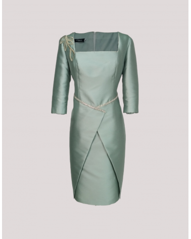 Vestido Corto Mikado Raffaello | Jayme Shop