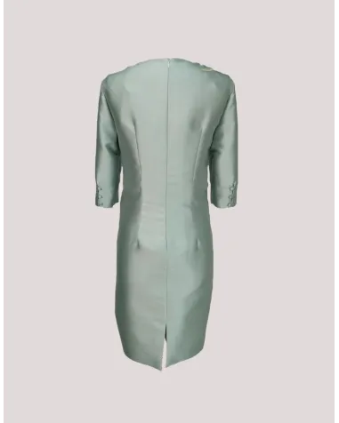 Vestido Corto Mikado Raffaello | Jayme Shop