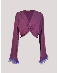 Top Corto con Plumas Mironcé | Jayme Shop 2