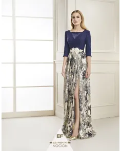 Vestido Largo Falda Lurex Esthefan | Jayme Shop