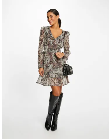 Vestido de Vuelo Estampado Morgan | Jayme Shop