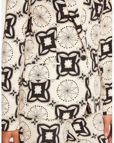 Americana Recta Estampada Morgan | Jayme Shop