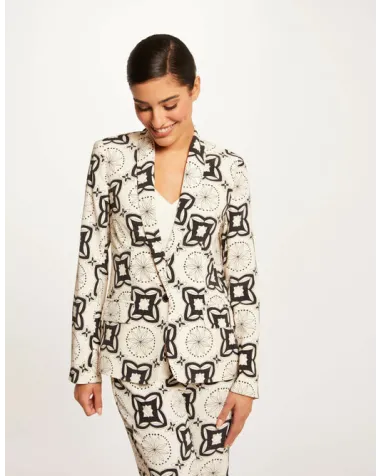 Americana Recta Estampada Morgan | Jayme Shop