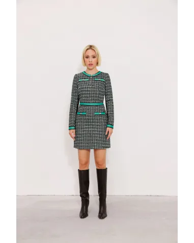 Vestido Corte Chanel Arggido | Jayme Shop